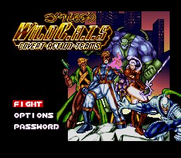 Jim Lee's WildC.A.T.S - Covert Action Teams (USA) Title Screen
